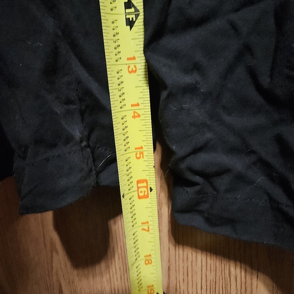 torrid black stretch challis lace up jumpsuit Size 1 With Pockets! - Picture 10 of 11